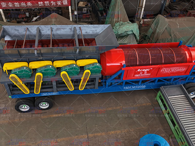 帶滾筒篩泥石分離機(jī)